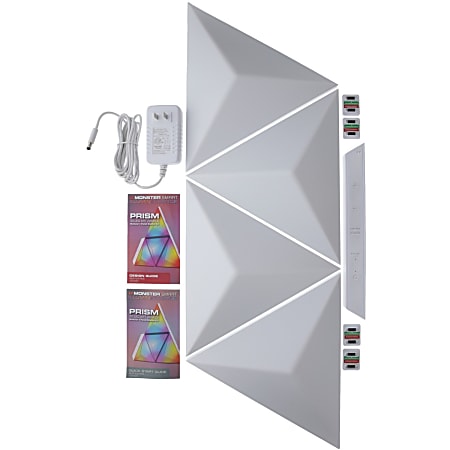 Monster Prism Starter Kit - Smart Modular 3D LED Art Panels
