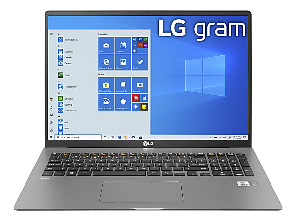 LG gram Ultra-Slim Laptop, 17" Screen, Intel® Core™ i7, 16GB Memory, 1TB Solid State Drive, Wi-Fi 6, Windows® 10, 17Z90N-R.AAS9U1