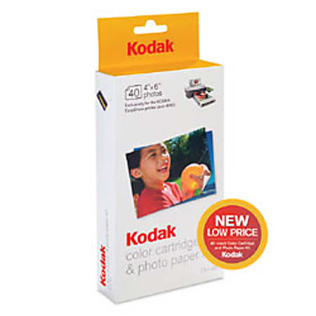 Kodak® Color Cartridge & Photo Paper Kit For EasyShare Docks