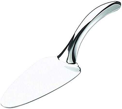 Hoffman Browne Eclipse Stainless Steel Pie Servers, 10", Mirror Finish Silver, Pack Of 48 Servers