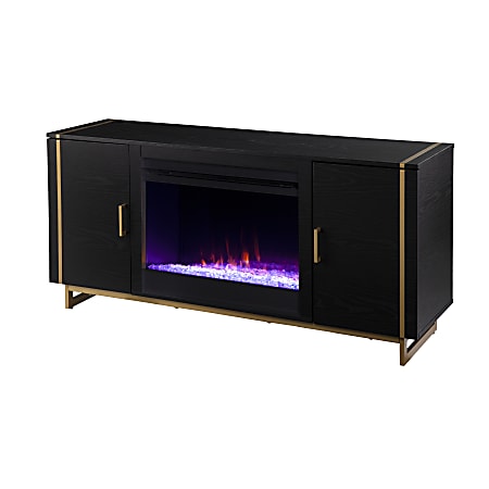 SEI Furniture Biddenham Color-Changing Fireplace - Thumbnail 2