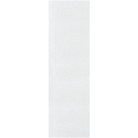 Office Depot® Brand Flush-Cut Foam Pouches, 3" x 10", White, Case Of 500