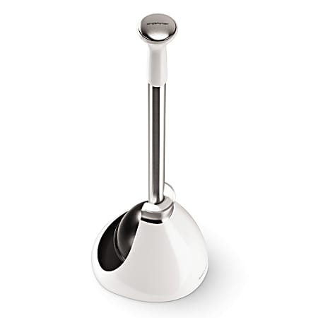 toilet plunger - plunger / white