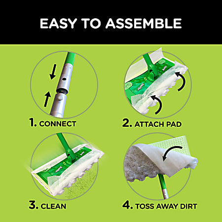 Best Buy: Swiffer Sweeper Floor/Mop Starter Kit Green 84857482