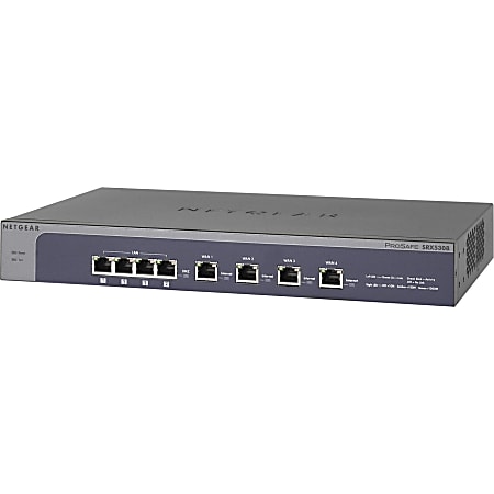 Netgear ProSafe SRX5308 Quad WAN Gigabit SSL VPN Firewall