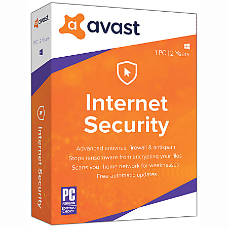 Avast Internet Security 2019, 1 PC, 2-Year