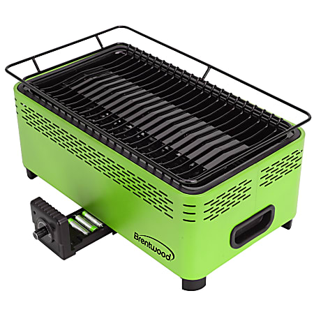 Brentwood Non-Stick Smokeless Portable BBQ, 10-3/4"H x