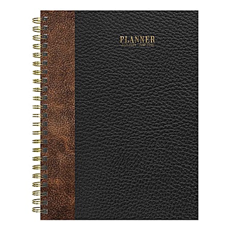 2024-2025 TF Publishing Medium Weekly/Monthly Planner, Bound, 8” x 6-1/2”, July To June