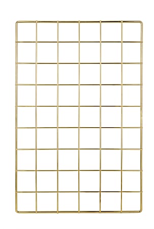 Realspace® Gold Wire Hanging Organizer System, Base Panel