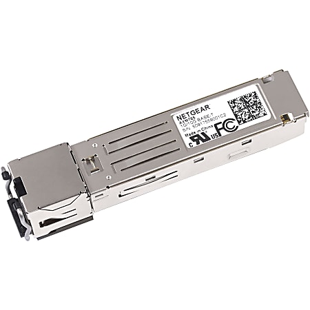 Netgear 10GBASE-T SFP+ Transceiver (AXM765) - For Data Networking - 1 x RJ-45 10GBase-T Network - Twisted Pair10 Gigabit Ethernet - 10GBase-T