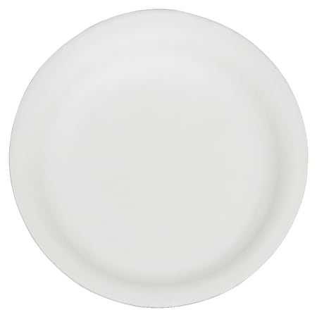 SKILCRAFT® Disposable Paper Plates, 9", White, Pack Of