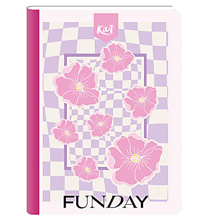 Norma Kiut Composition Notebook, 8-1/2” x 9-1/2”, 1 Subject, College Rule, 100 Sheets, Inspiration