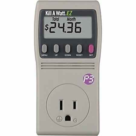 P3 Kill A Watt EZ - Power Monitoring, Voltage Monitor - LCD - Battery Built-in