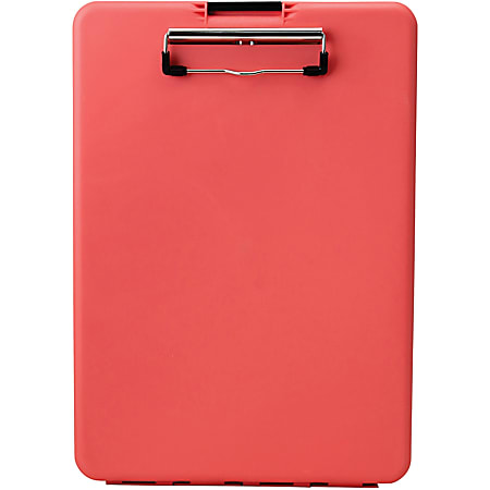 Saunders SlimMate Plastic Storage Clipboard - Plastic, Polypropylene - 1 Each
