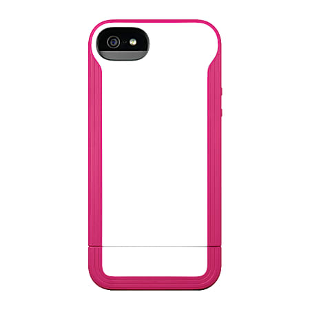 Incase Grip Slider Case For iPhone 5/5s, White/Pink