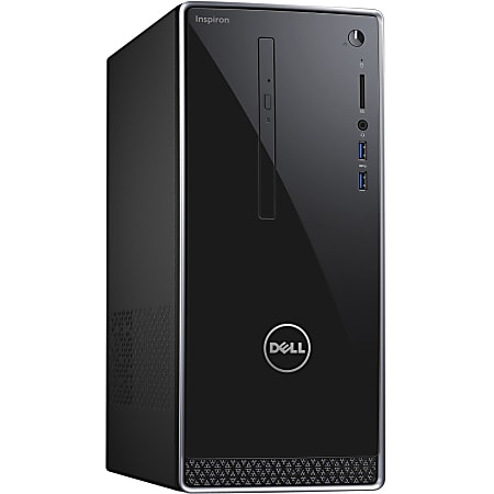 Dell Inspiron 3000 3650 Desktop Computer - Intel Core i5 (6th Gen) i5-6400 2.70 GHz - 12 GB DDR3L SDRAM - 1 TB HDD - Windows 10 Home 64-bit (English) - Silver