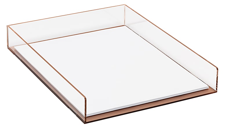 Acrylic document tray deals