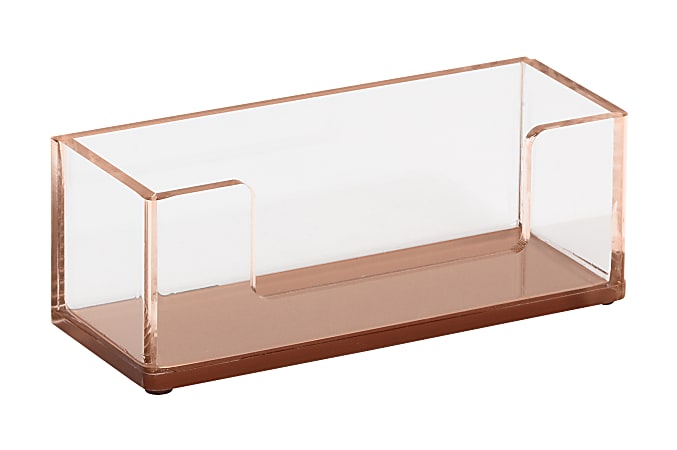 realspace rose gold acrylic