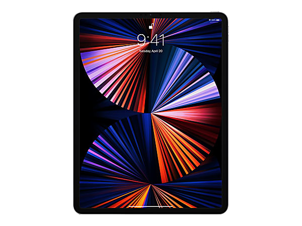 Apple® iPad Pro (5th Generation) Tablet, 12.9" Touchscreen, 8GB Memory, 512GB Storage, iPadOS 14, Space Gray, Apple® M1 SoC Octa-core