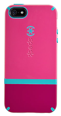 Speck® CandyShell™ Flip Case For Apple® iPhone® 5/5s, Raspberry Pink/Port Red/Peacock Blue