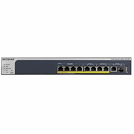 Netgear MS510TXPP Ethernet Switch 9 Ports Manageable 2 Layer