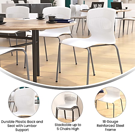 Flash Furniture HERCULES Series Stacking Chair - Thumbnail 5