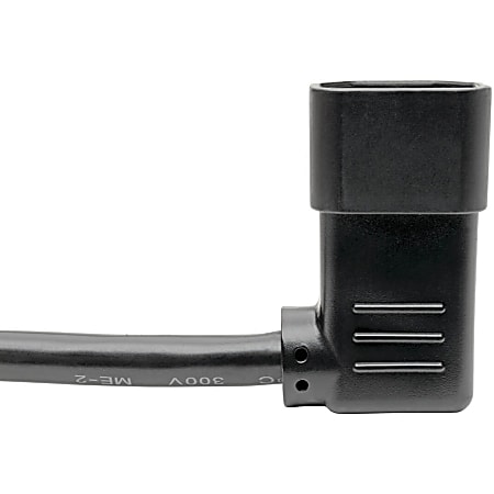 We Top IEC320 Y Splitter Cable C14 to 2 x C13 Kettle Lead Splitter UPS