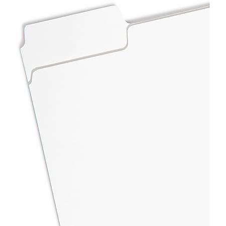 Smead SuperTab 1/3 Tab Cut Letter Recycled Top Tab File Folder - 8 1/2 Smead SuperTab 1/3 Tab Cut Letter Recycled Top Tab File Folder - 8 1/2