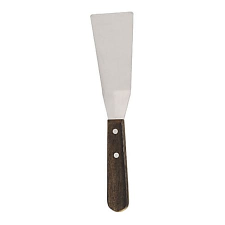 Winco Metal/Wood Turner, 2-1/4" x 4-1/2", Brown