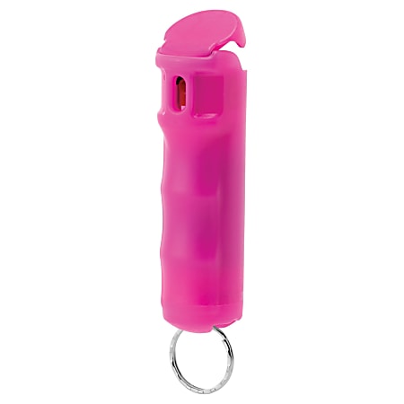 Mace® Brand Compact Model Pepper Spray, 4-1/2”H x 1”W x 1”D, Pink