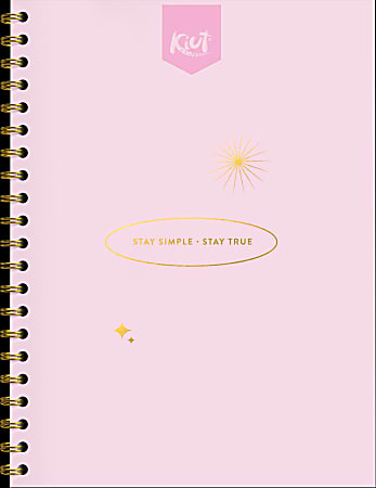 Norma Large Spiral Composition Notebook, 11" x 8-1/2", 10-Subject, College Rule, 200 Sheets, Flow