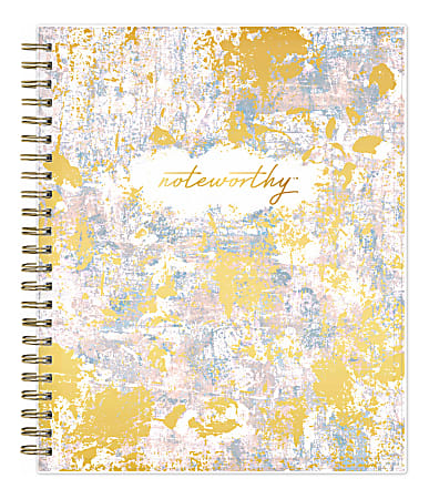 Noteworthy Academic Weekly/Monthly Calendar, 7" x 9", Maquel, July 2019 - June 2020