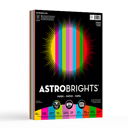 Astrobrights® Color Multi-Use Printer & Copy Paper, Vintage