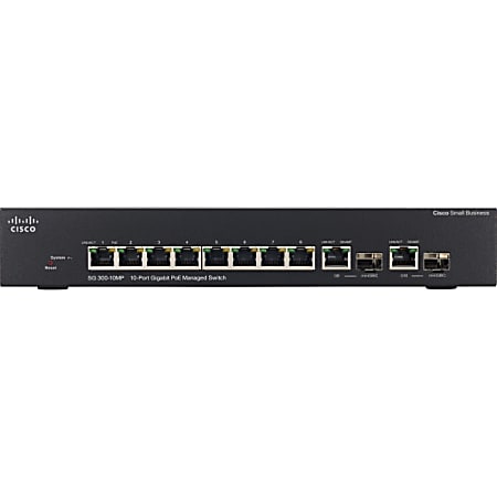 Cisco Small Business Series 300 10-port Managed Switch