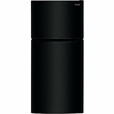 Frigidaire 20.0 Cu. Ft. Top Freezer Refrigerator - 20 ft³ - No-frost - Top Mount - Reversible - 14.60 ft³ Net Refrigerator Capacity - 5.40 ft³ Net Freezer Capacity - 120 V AC - Black - Freestanding - LED Light