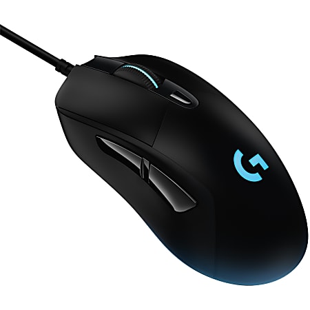 Logitech® G403 Prodigy Gaming Mouse, Black/Blue, 910-004796