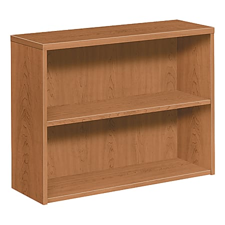 HON® 10500 Series™ 2-Shelf Bookcase, Harvest Cherry
