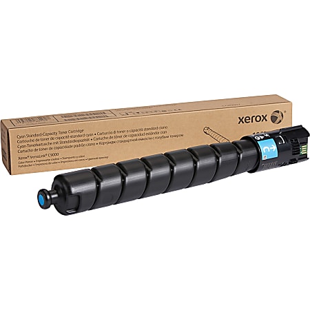Xerox Original Standard Yield Laser Toner Cartridge - Cyan - 1 Each - 12300 Pages
