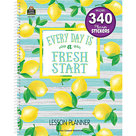 Teacher Created Resources 40-Week Lesson Planner, 8-1/2" x