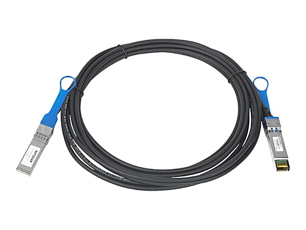 NETGEAR - 10GBase direct attach cable - SFP+ (M) to SFP+ (M) - 16.4 ft - twinaxial - active