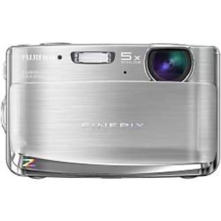 Fujifilm FinePix Z70 12.2 Megapixel Compact Camera Silver - Office