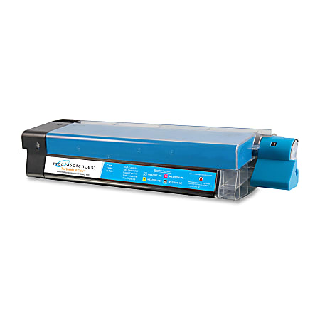 Media Sciences® MS3200CHC (OKI 42804515) High-Yield Cyan Toner Cartridge