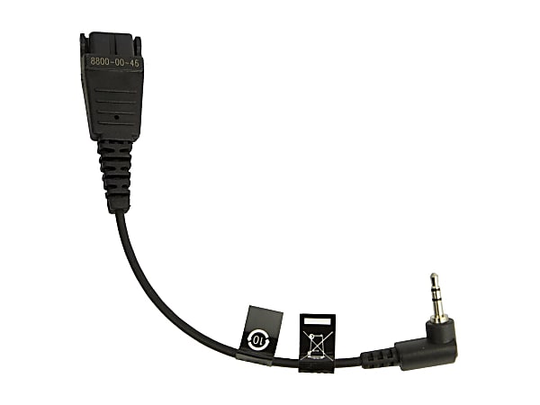 Jabra - Headset cable - micro jack male to Quick Disconnect male