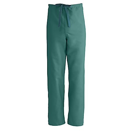 Medline ComfortEase™ Unisex Reversible Drawstring Pants, X-Large, Evergreen