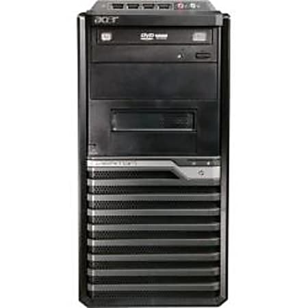 Acer Veriton VM275-UD6700W Desktop Computer - Pentium E6700 3.20 GHz - Mini-tower - Black, Silver