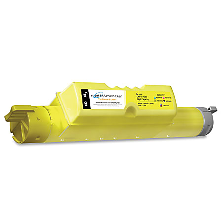 Media Sciences® MS511YHC (Dell 310-7895) Remanufactured High-Yield Yellow Toner Cartridge