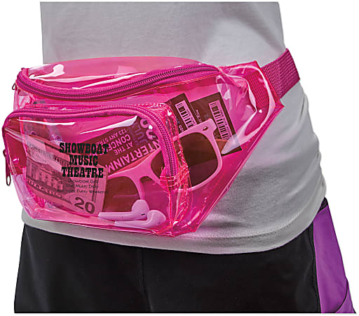 Fanny pack store transparent
