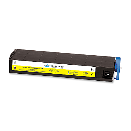 Media Sciences® MS9000Y (Xerox 016-1979-00) High-Yield Yellow Toner Cartridge