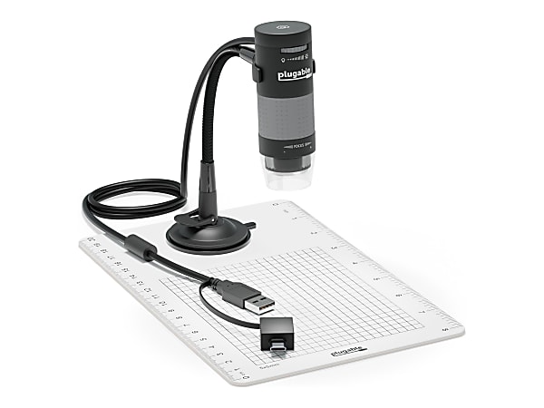 Plugable USB2-MICRO-250X - Microscope - color - 2 MP - 1600 x 1200 - USB 2.0