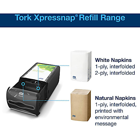 Tork 272511 Xpressnap Peçete Dispenseri Tezgahüstü Siyah Fiyatı
